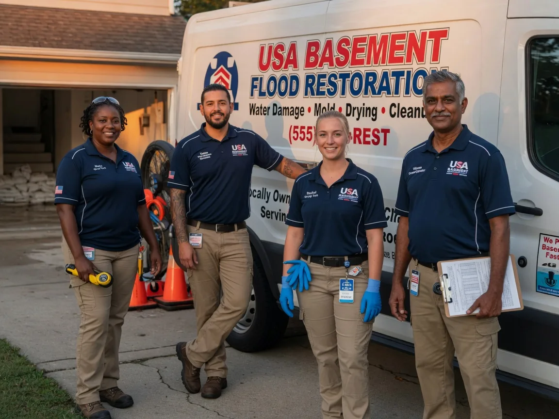 Basement Flood Cleanup company in Many, LA